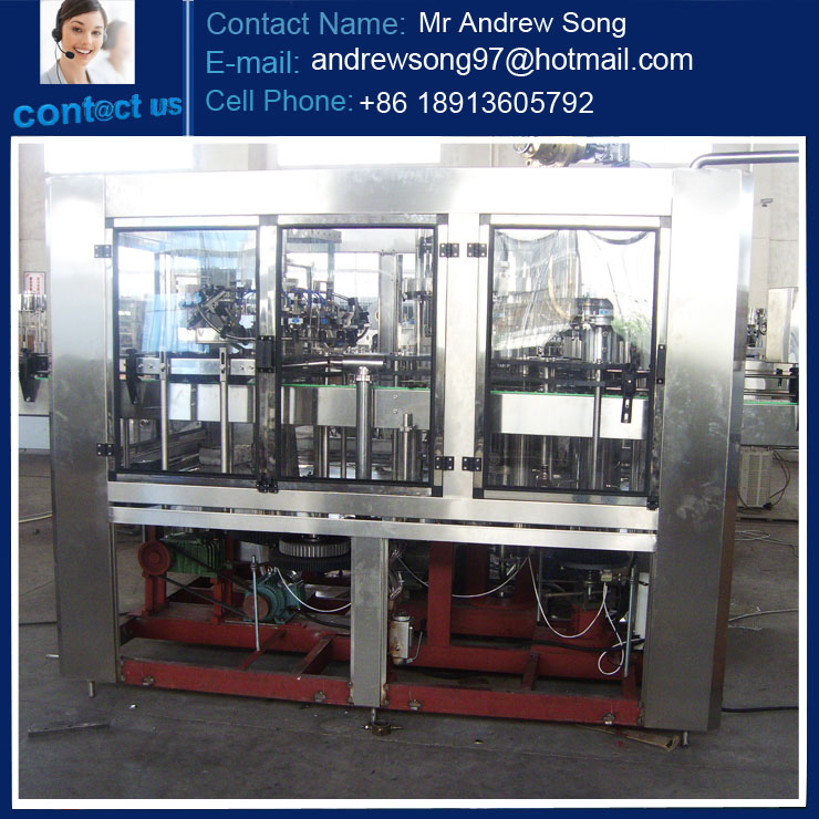 Automatic Soft drink or Carbonated Drink Filling Machine/3 in 1 carbonated filling machine - Image 3