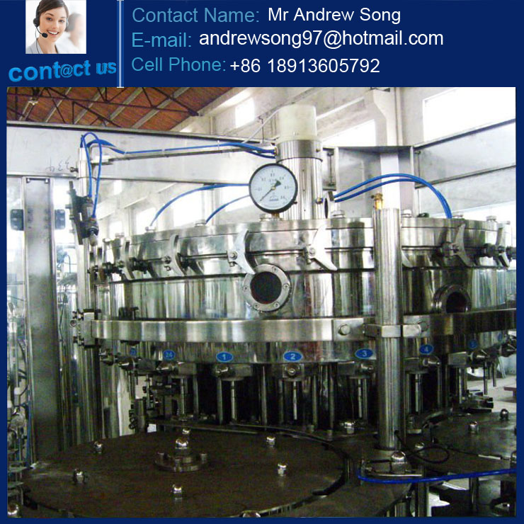 Automatic Soft drink or Carbonated Drink Filling Machine/3 in 1 carbonated filling machine - Image 2