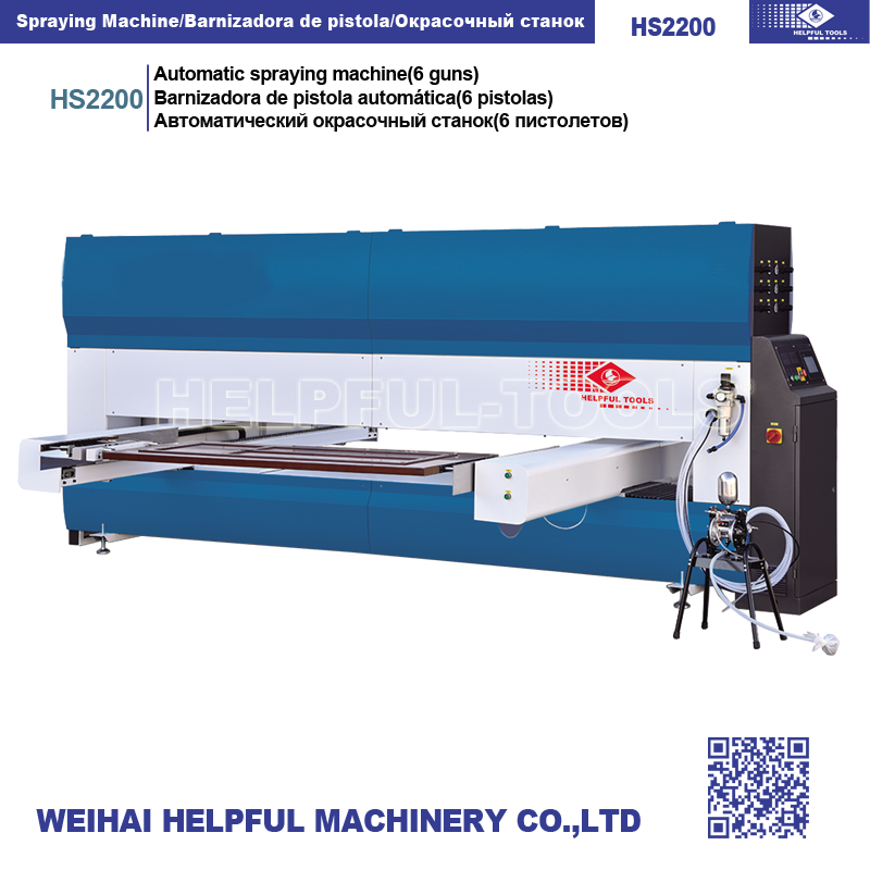Automatic Multi-Gun Spraying Machine for Doors