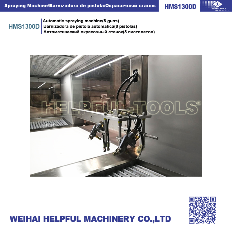 Industrial spraying machine robust construction