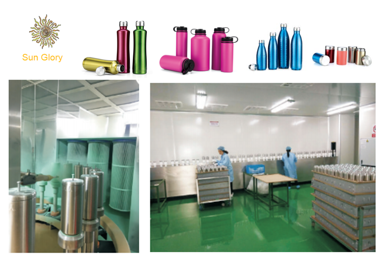 Automatic stainless steel bottle and vacuum flask powder coating machine - Image 2