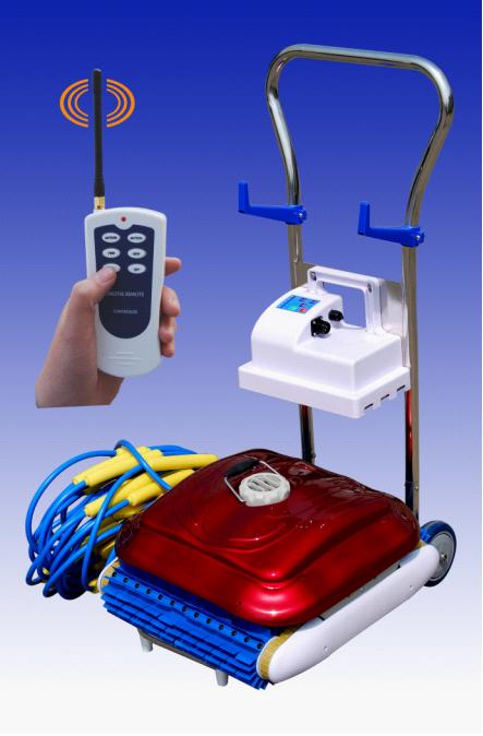 Automatic Swimming Pool Cleaner with Remote Control