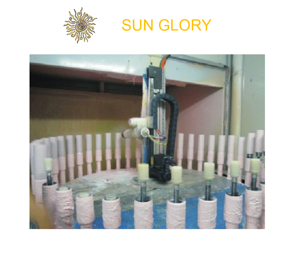 Automatic Vacuum Flask Water Bottle Lacquer Spray Painting machine - Image 2