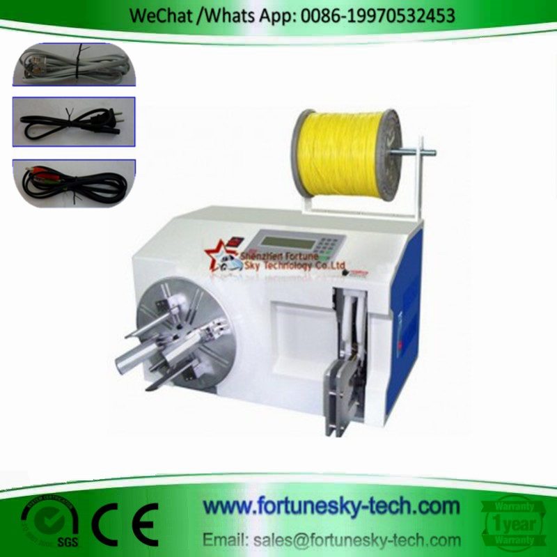 Automatic Wire and Cable Coiling Tying Machine