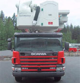 Telescopic Boom Lift Vehicle