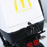 Delivery Scooter with Cargo Box