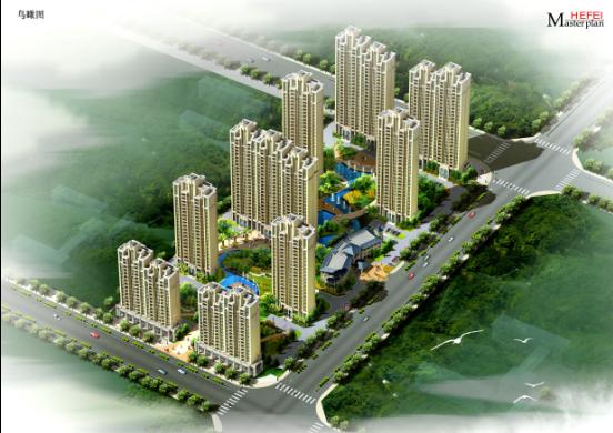 Residential Complex Aerial View