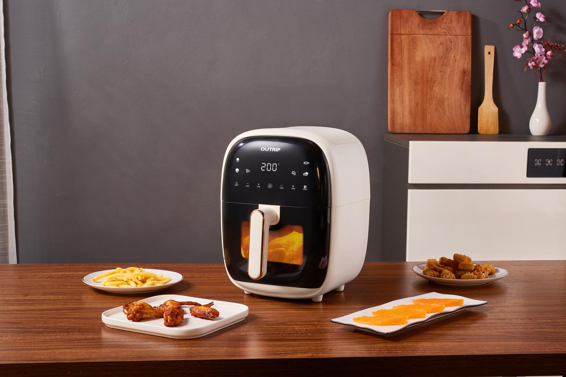 Digital Air Fryer with Non-Stick Basket