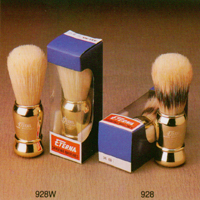 Shaving Brush with Metallic Base