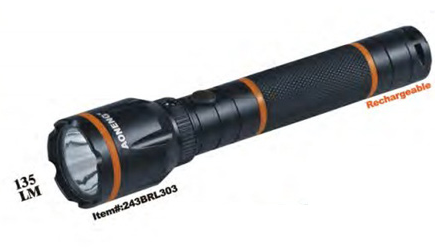 Rechargeable High-Power LED Flashlight