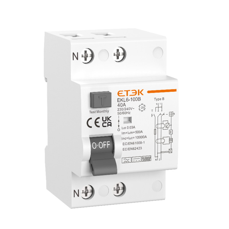 B type RCCB Residual Current Circuit Breaker - Image 2