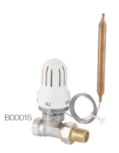 Thermostatic Radiator Valve with Remote Sensor