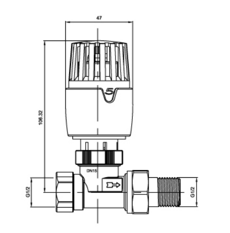 Thermostatic Radiator Valve with Liquid Sensor