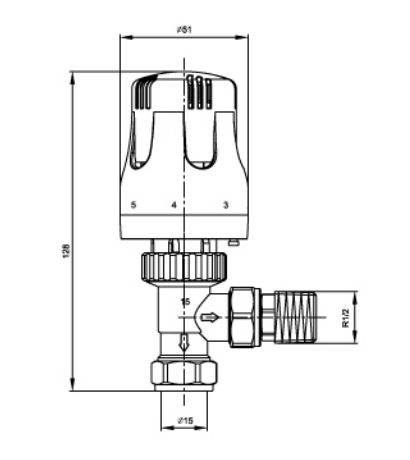 Thermostatic Radiator Valve with Liquid Sensor