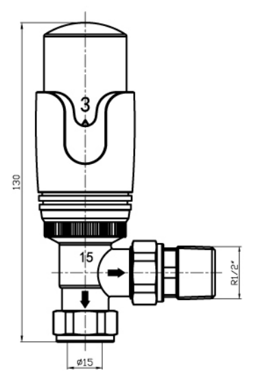 B00082 Thermostatic Radiator Valves - Image 2