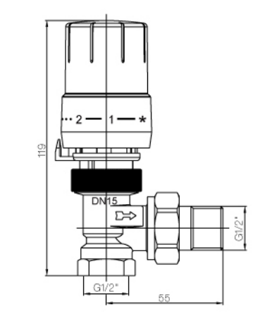 B00104 Thermostatic Radiator Valves - Image 2