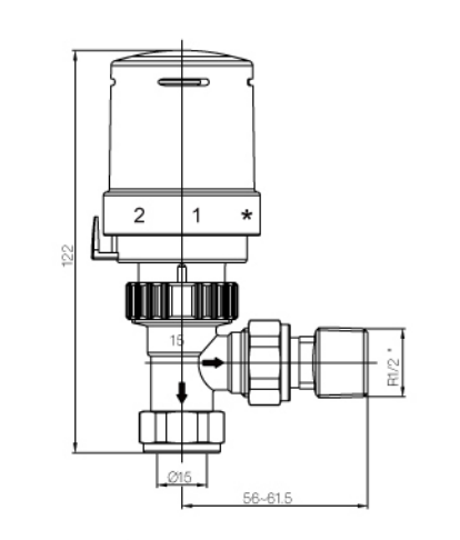 B00118 Thermostatic Radiator Valves - Image 2