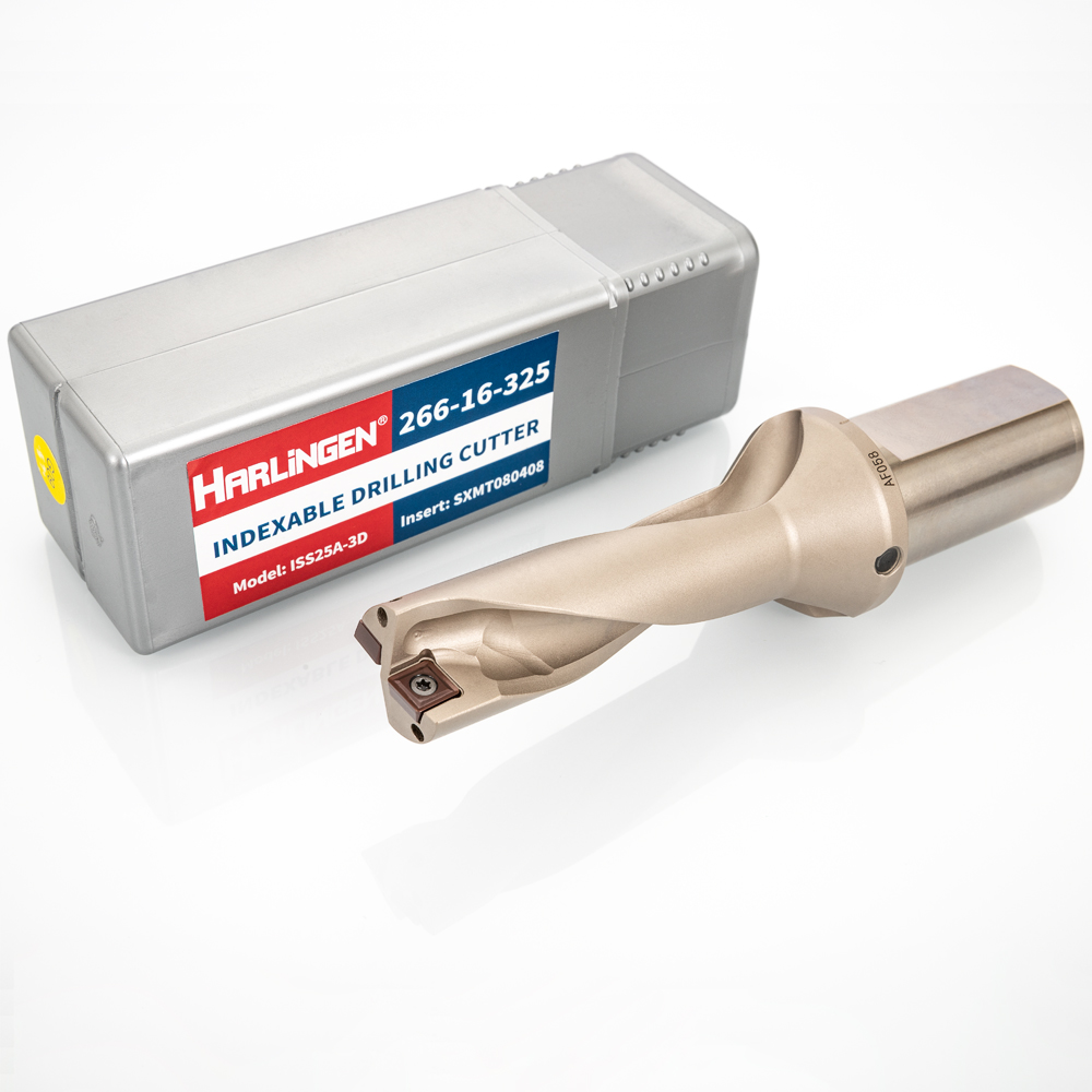Indexable Drill with Replaceable Inserts
