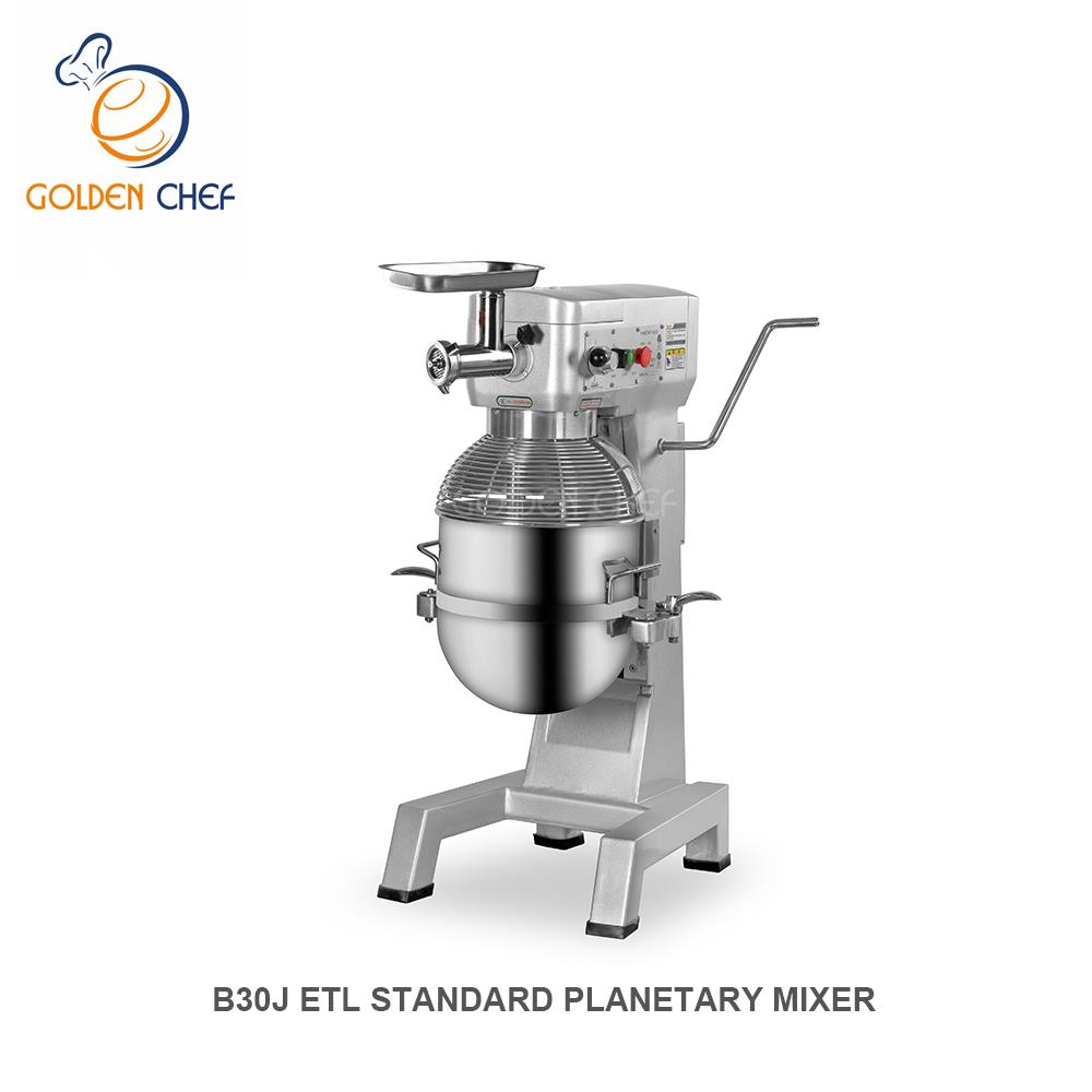 Commercial Planetary Food Mixer with Meat Grinder Attachment