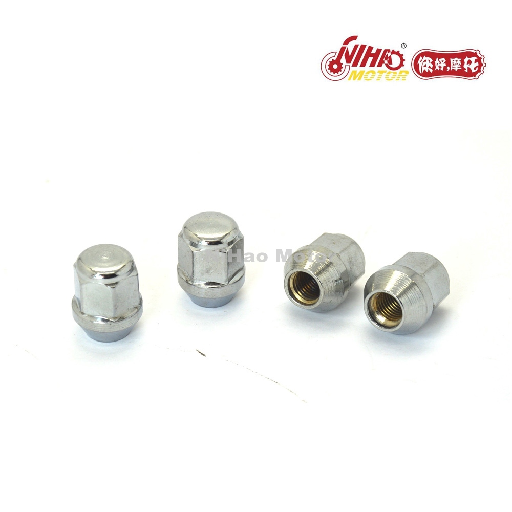 B24 HISUN PARTS Universal 4 Pcs HS500cc Lug Nuts HS400 500 700 800 1000 ATV UTV HS185MR HS - Image 3