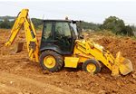 Diesel Powered Backhoe Loader