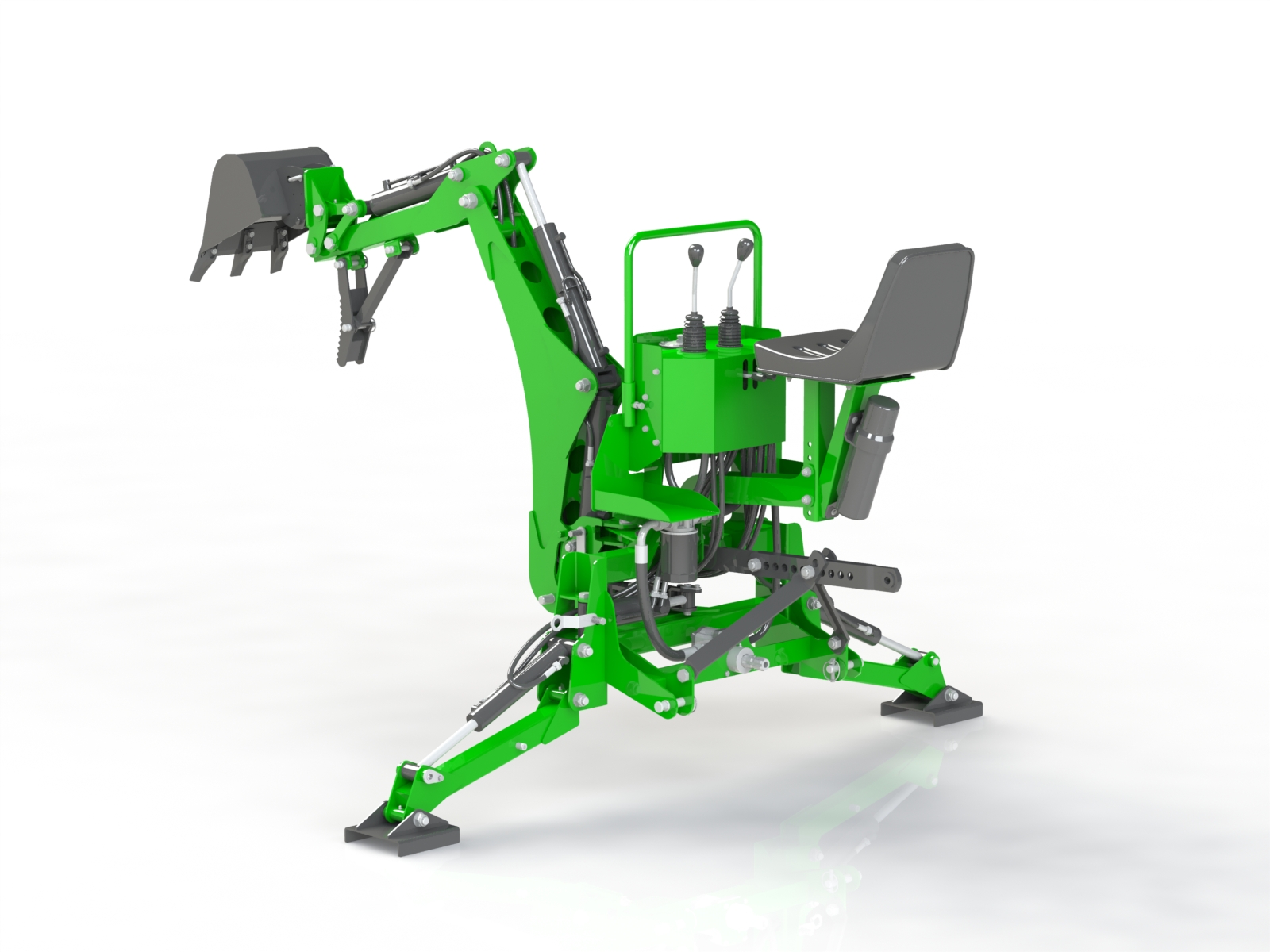 Towable Backhoes
