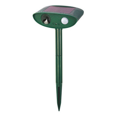 Solar Powered Ultrasonic Animal Repeller