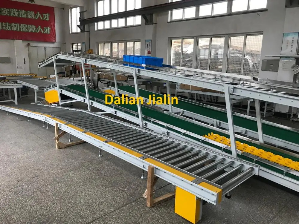 Heavy-duty bag belt conveyor with steel frame