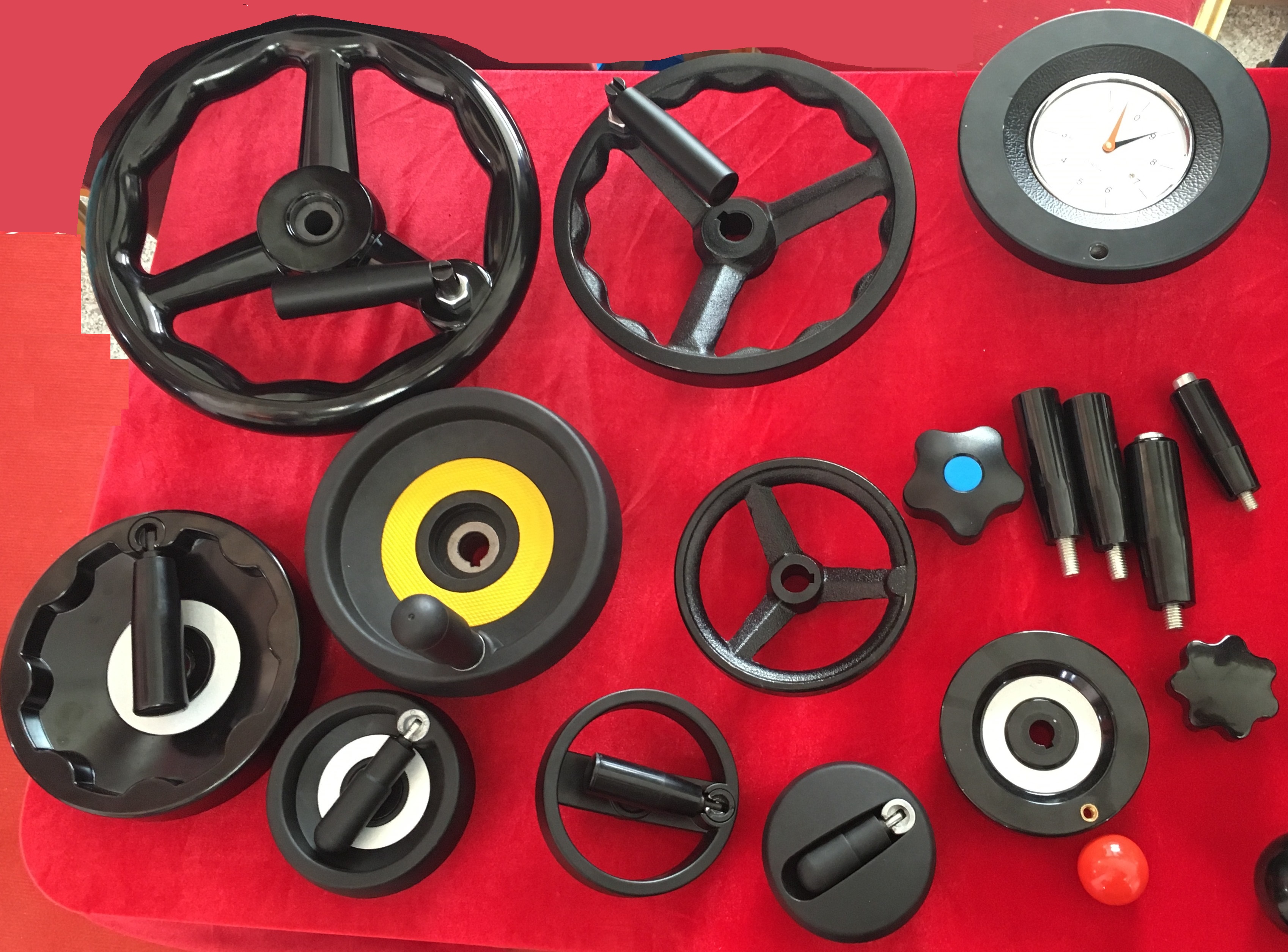 Bakelite Three-Spoke Handwheel