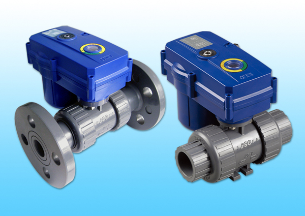 Electrically Actuated PVC Ball Valve
