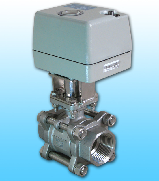 Electric Actuated Three-Piece Ball Valve