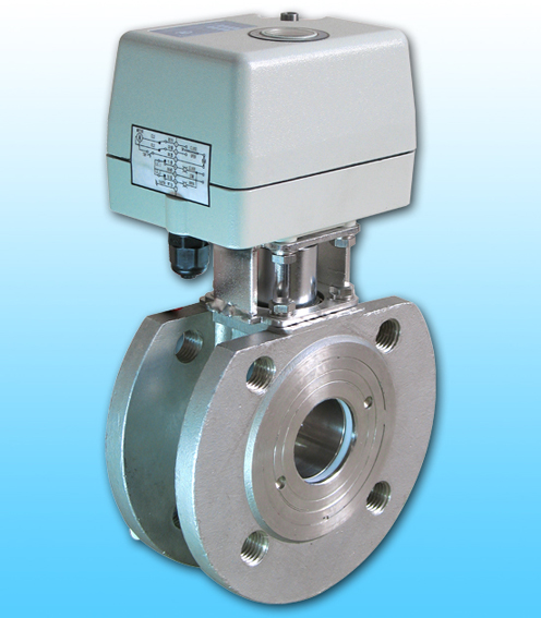 Electric Actuated Ball Valve with Flanged Connection