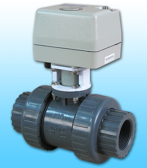 Electrically Actuated PVC Ball Valve