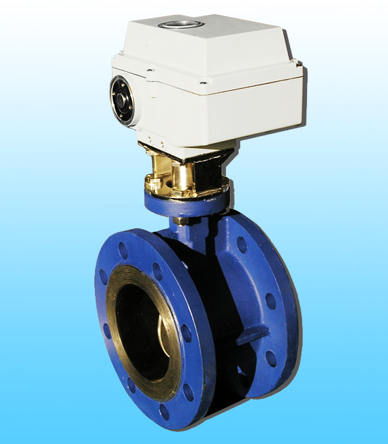 Flanged Ball Valve with Actuator