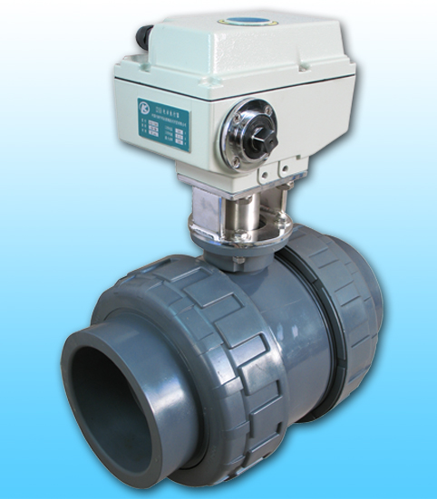 Electrically Actuated PVC Ball Valve