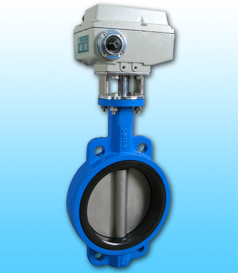 Electrically Actuated Butterfly Valve