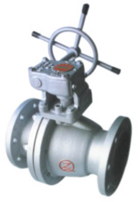 Flanged Industrial Ball Valve with Handwheel Actuator