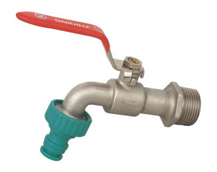 Fluid Control Ball Valve with Hose Barb