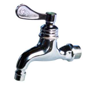 Chrome-Plated Brass Ball Valve with Quarter-Turn Handle
