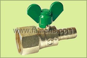 Brass Ball Valve with Butterfly Handle