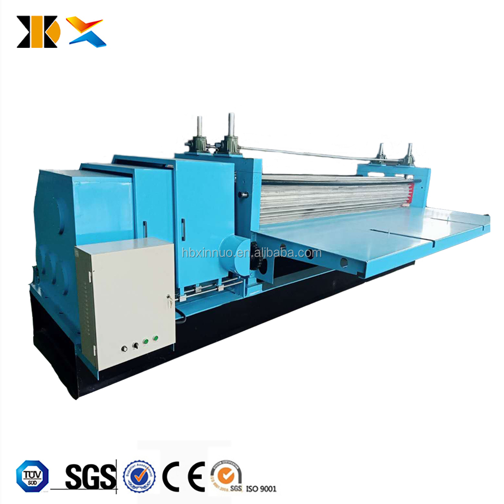 Blue barrel corrugated roofing sheet rolling machine with control panel