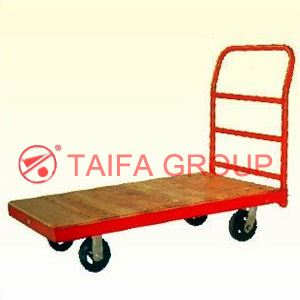 Platform Trolley Cart with Wooden Platform