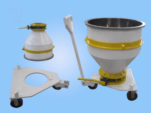 Mobile Dispensing Hopper Cart
