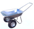 Heavy-Duty Wheelbarrow with Pneumatic Tires