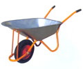 Pneumatic Wheelbarrow with Steel Tray