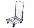 Folding Platform Trolley with Telescoping Handle