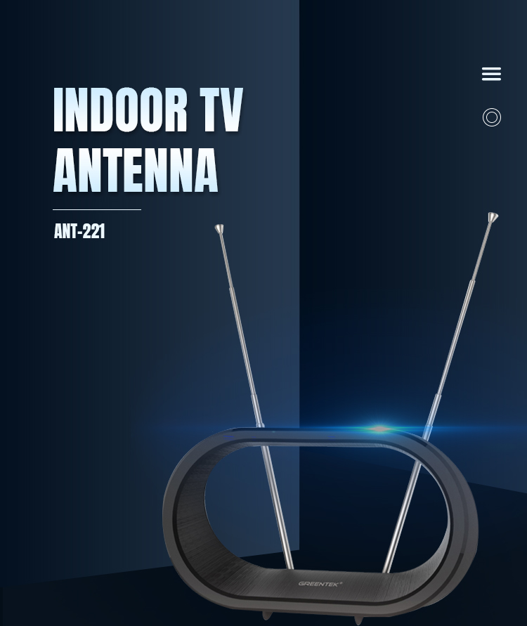 Modern Indoor Digital TV Antenna