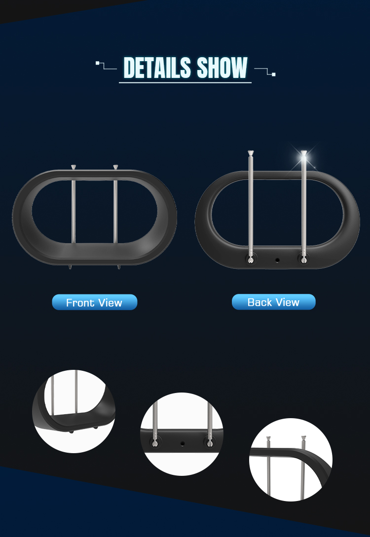 Antenna Front and Back Views