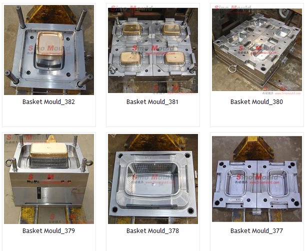 Plastic Basket Injection Mold