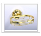 Wall-Mounted Brass Soap Dish with Gold Finish